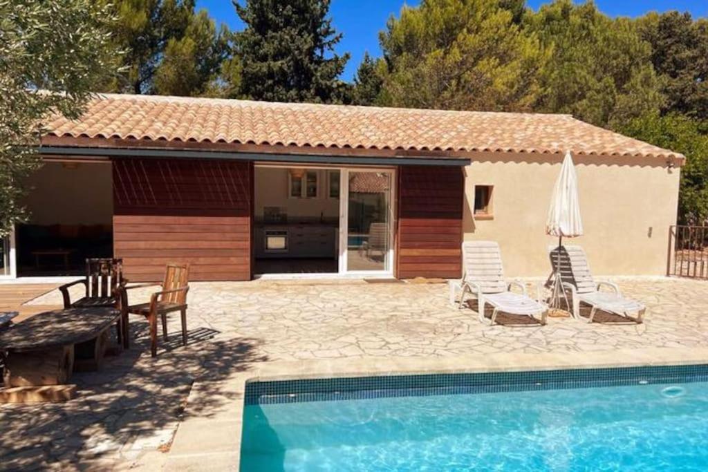 Petit Terme - Piscine - Clim - Parking Apartamento Les Angles  Exterior foto